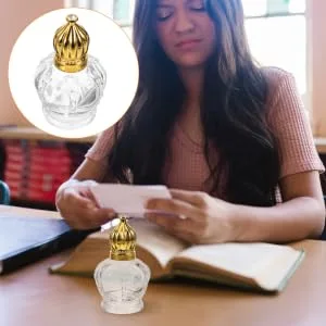 HONMEET Ball Perfume Perfumes Empty Perfume Bottle Tiny Perfume Bottle Perfume Container Essential Oil Bottle Small Perfume Bottle Glass - product information 3