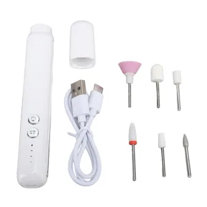 Electric Nail Grinding Pen Rechargeable Polishing Exfoliating USB Rechargeable Nail File - product information 2