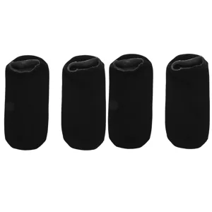 2 Pairs Foot Care Socks Deep Moisturizing Remove Cracked Skin Reusable Foot Gel Socks Black - product information 2