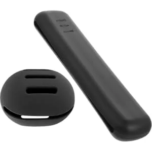 Gogogmee 1set Powder Puff Storage Box Miss Beauty Egg Small Black 20X4.8CM - product information 5