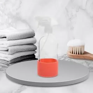 MERRYHAPY Silicone Spray Bottle for Hair Glass Spray Bottle For Salon Empty Spray Bottle Reusable Spray Bottle - product information 3