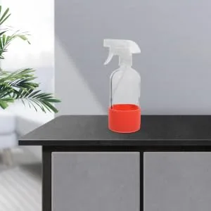 MERRYHAPY Silicone Spray Bottle for Hair Glass Spray Bottle For Salon Empty Spray Bottle Reusable Spray Bottle - product information 5