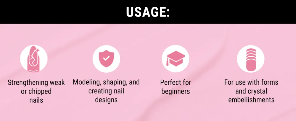 SINCERO SALON Builder Gel Solid Natural - 4in1 Builder Gel For Nails for Strengthening Protecting and Nail Extensions - Long Lasting Nail Gel Builder UV LED - Solid Builder Gel For Nails - 15ml - Hard gel nail builder perfect for beginners, perfect for nail extension gel.