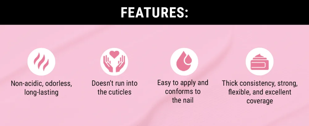 SINCERO SALON Builder Gel Solid Natural - 4in1 Builder Gel For Nails for Strengthening Protecting and Nail Extensions - Long Lasting Nail Gel Builder UV LED - Solid Builder Gel For Nails - 15ml - This gel builder for nails doesn
