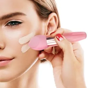 NUSITOU Makeup Sponge Makeup Foundation 2 Sets Beauty Pen Soft Sponge Miss Purple Clean Body Puff Cleaning Sponge - product information 4