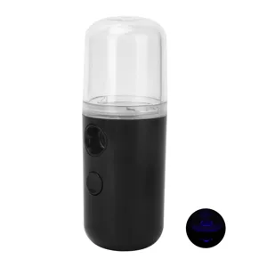 Handheld Facial Mist Sprayer Rechargeable Moisturizing Moisturizing Facial Moisturizing Sprayer (Black) - 1412210072911-3