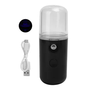 Handheld Facial Mist Sprayer Rechargeable Moisturizing Moisturizing Facial Moisturizing Sprayer (Black) - product information 2
