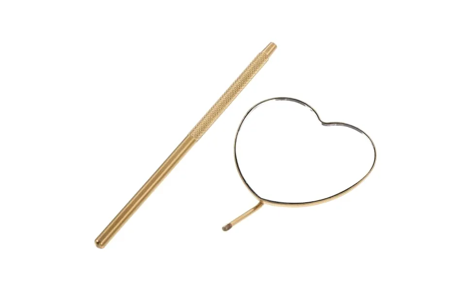 NUSITOU Grafting Eyelash Mirror Stainless Steel Eyelash Mirror Eyelash Mirror for Practical Eyelash Check Mirror Eyelashes Supplies Handheld Eyelashes Mirrors Make up Magnifier Mirror Tool - product information 5