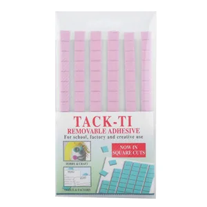 Nails Adhesive Glue Clay DIY Professional Reusable Nail Art Clay False Nail Tips Sticky Adhesive Manicure Tool Pink - product information 2