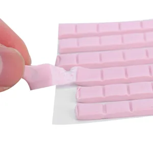 Nails Adhesive Glue Clay DIY Professional Reusable Nail Art Clay False Nail Tips Sticky Adhesive Manicure Tool Pink - product information 3