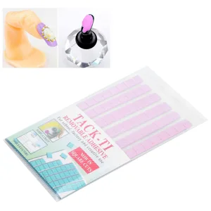 Nails Adhesive Glue Clay DIY Professional Reusable Nail Art Clay False Nail Tips Sticky Adhesive Manicure Tool Pink - JM21711-3