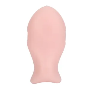 Silicone Powder Puff Beauty Makeup Tools Elastic Wet And Dry Reusable Bendable Fish Tail Shape Face Soft Makeup Puff - product information 3