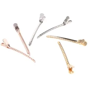 Didiseaon Metal Hair Clip doing makeup make up makeup alligator bows crafts Styling Hair Clips - product information 2