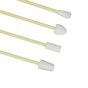 Reusable Silicone Cotton Swabs Environmentally Friendly Dual Tipped Ear and Beauty Care Set Yellow - product information 6
