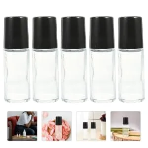 DRESSOOS Terrarium deodorizers home travel holder refillable cosmetic storage bottled Glass Glass Container - product information 1