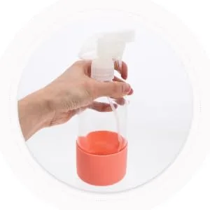 Gogogmee Gardening Spray Bottle Liquid Spray Bottle for Water Liquid Empty Spray Bottle Silicone Refillable Reusable Spray Bottle Glass - product information 2