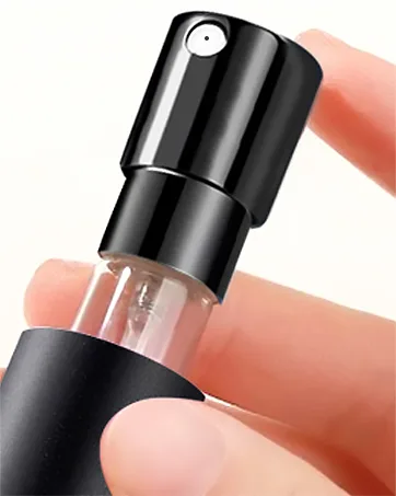 Redamancy Perfume Spray Bottle 8ml Refillable Perfume Atomiser Mini Portable Atomizer Upgraded Perfume Pod and Refill Pump for Outdoor Traveling Vacation (Black) 8 ml - product details