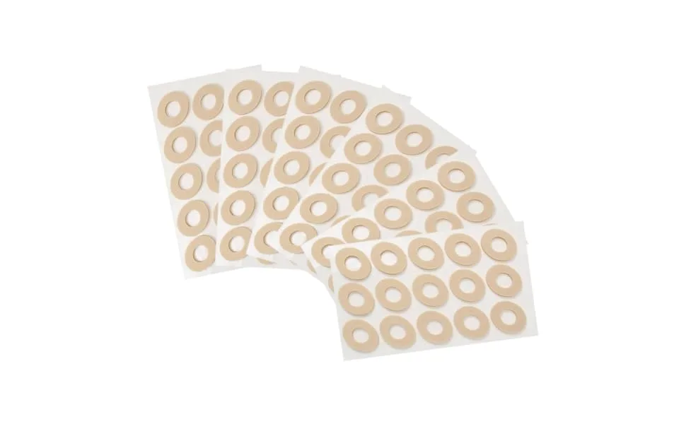 PartyKindom Sheets Latex Corn Stickers Corn Cushion Pad Self- Adhesive Feet Pad Corn Toe Pads Corn Protector Cushion Cushions Foot Care Sticker Corn Pad Oval Non-Woven Fabric Protective Agent - product information 1