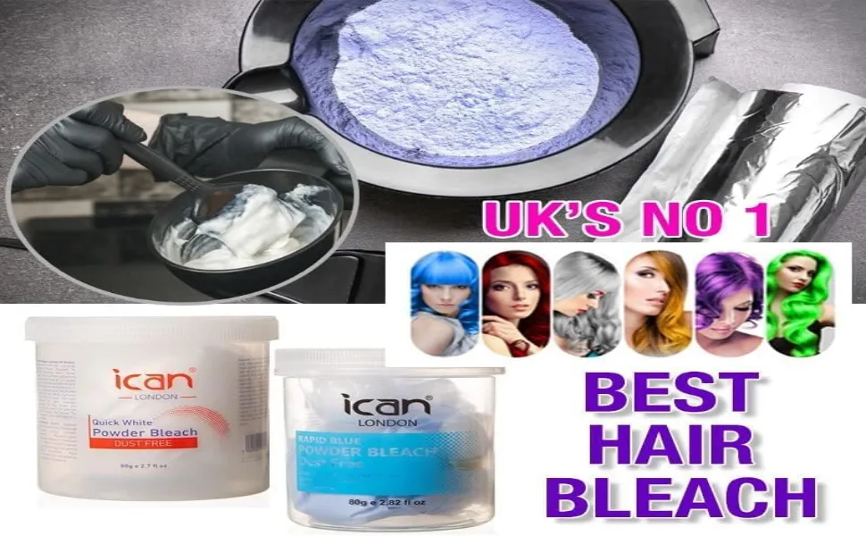 ICAN LONDON PROFESSIONAL CREAM PEROXIDE 30 VOL 9% 1000 ML + WHITE POWDER BLEACH 500 G COMBO SET - product information 3