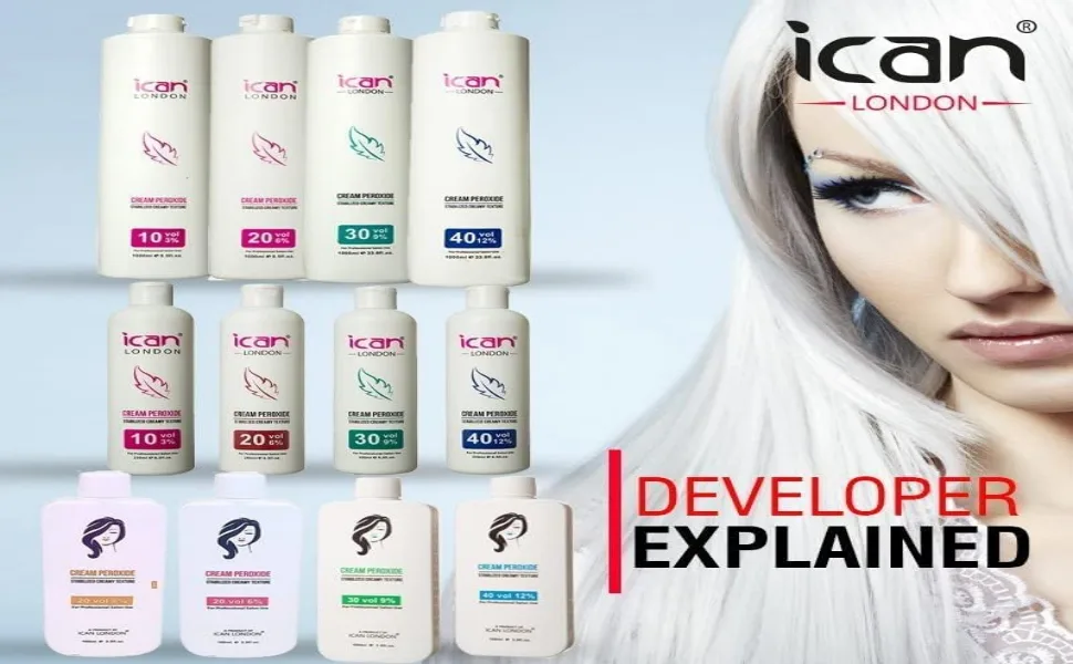 ICAN LONDON PROFESSIONAL CREAM PEROXIDE 20 VOLUME 6% 1000 ML (1 LITRE)  - product information 1
