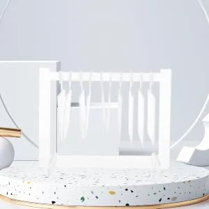 FOYTOKI 1 Set Nail Display Board False Nail Hanging Board Display Manicure Art Supply False Nail Display Supplies Reusable False Nail Holder Nail Tips Display Board Manicure Display Frame - product information 2