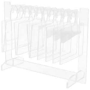 FOYTOKI 1 Set Nail Display Board False Nail Hanging Board Display Manicure Art Supply False Nail Display Supplies Reusable False Nail Holder Nail Tips Display Board Manicure Display Frame - product information 5