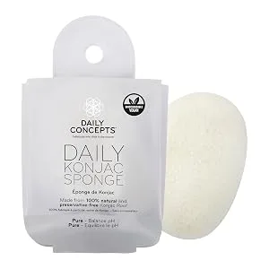 Konjac Sponge Pure by Daily Concepts - Daily Konjac Sponge - Pure