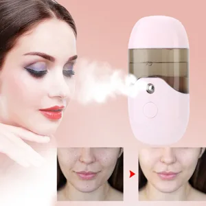 Nano Sprayer Portable Handheld Moisture Sprayer for Face 50ml (Pink) - 1412200053912-3