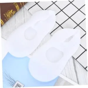 Elastic Boat Socks Breathable Waterproof Room Socks for Women and Men Size White M - product information 2