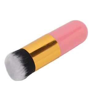 Foundation Brush Lightweight Portable Dense Synthetic Soft Bristles Cosmetic Brush for Liquid Cream Powder Blending - 1410230067011-2
