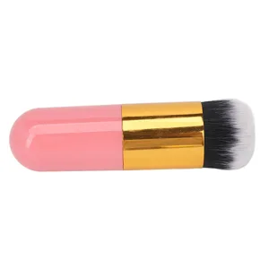 Foundation Brush Lightweight Portable Dense Synthetic Soft Bristles Cosmetic Brush for Liquid Cream Powder Blending - 1410230067011-3