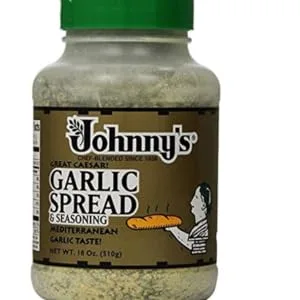 Johnny's Garlic Spread & Seasoning, 18 Oz (Pack of 2) - garlic spread, Johnny