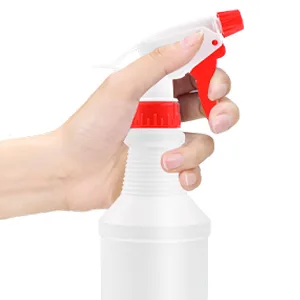 JohnBee Spray bottle - Empty spray bottles (16oz/2Pack) - Spray bottles for Cleaning Solutions / Plants / Bleach Spray / BBQ - With Adjustable Nozzle from Fine Mist to Stream - BPA Free Material - Empty spray bottleSpray bottle for cleaning solutions