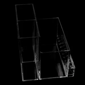 ANGNYA Nail Drill Holder Grinding Bit Storage Box 10 Holes Transparent Nail Drill Bit Holder Plastic Nail Drill Tool Organizer Manicure Tools Display Box for Nail Tech Supplies (Clear) - Nail Drill Holder