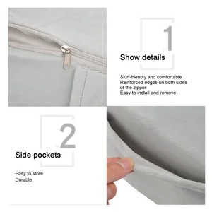 Nail Art Hand Pillow Eyelashes Extension Pillow Beauty Salon Eyelash Grafting U Shaped Pillow (Silver Gray Flocking) - 1417200039111-3