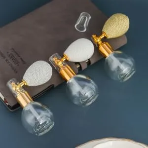 NUSITOU Empty Bottle Travel Glass Vintage Retro Bottle - product information 6