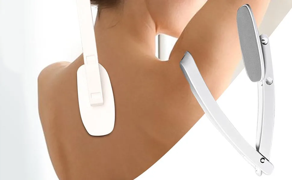 Back Applicator | Back Lotion and Cream Applicator - Lotion on Back Applicator Long Handled Lotion Applicator for Apply Medicine Cream Body Wash Gray - Lotion Applicator
