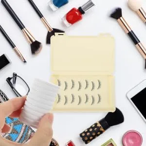 Gogogmee 3 Boxes Self-adhesive Eyelash Strips Lash Adhesive Strips for False Lashes Strip Lash Glue Eyelash Adhesive Strips Self Adhesive Lash Strips Lash Strips to Lashes Lash Strips Glue - product information 2