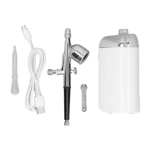 Oxygen Facial Portable Airbrush Cordless Handheld USB Charging Facial Mist Sprayer for Cake Decoration (White) - product information 2
