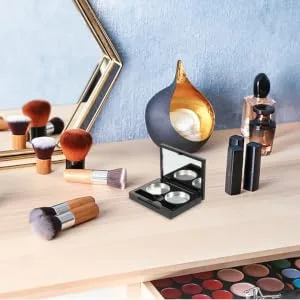 SKISUNO 3 Sets Double Box Eye Shadow Box Eyeshadow Supplies Empty Makeup Supply Makeup Accessories Make Container Pallet Makeup Supplies Empty Make up Container Cosmetic Container - product information 5