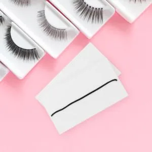 FOYTOKI 2 Boxes Lash Glue Replacement Lash Strips to Lashes Self-adhesive Strips Eyelash Adhesive Strip Eyelash Applicator Strip Lash Glue Stick on Eyeliner Strips Eye Lash Adhesive Strips - product information 6