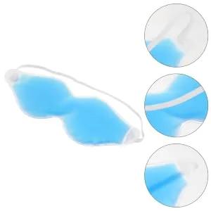ORFOFE Cold Compress Eye Mask Ice and Heat Eye Mask Goggles PVC at Night Reusable Eye Mask - product information 3
