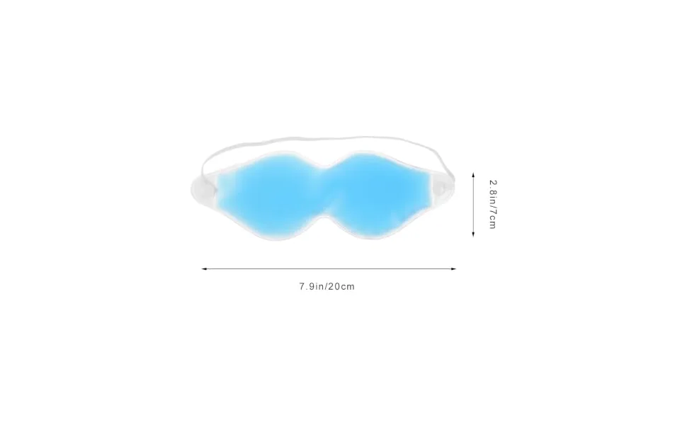 ORFOFE Cold Compress Eye Mask Ice and Heat Eye Mask Goggles PVC at Night Reusable Eye Mask - product information 7