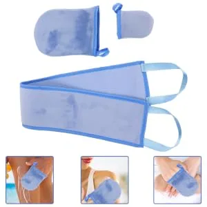NUSITOU 1 Set Lotion Back Applicator for Men Sun Cream Self Tanning Applicator Kit Self Tanning Back Applicator with Handles Tanning Applicator for Back Sun Protection Sunscreen Flocking - product information 3