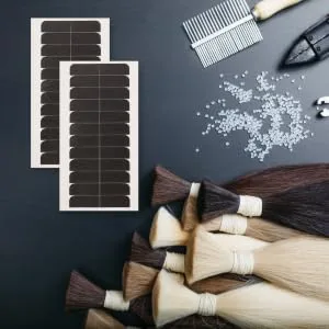 HONMEET Hair Supplies Traceless Replacement Adhesive Wig for Lace Front Back Hair Extension Holder - product information 4