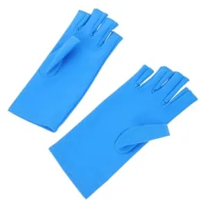 SOESFOUFU 1 Pair Nail Gloves Elastic Spandex Radiation Protection Child 20X8X0.4CM - product information 4
