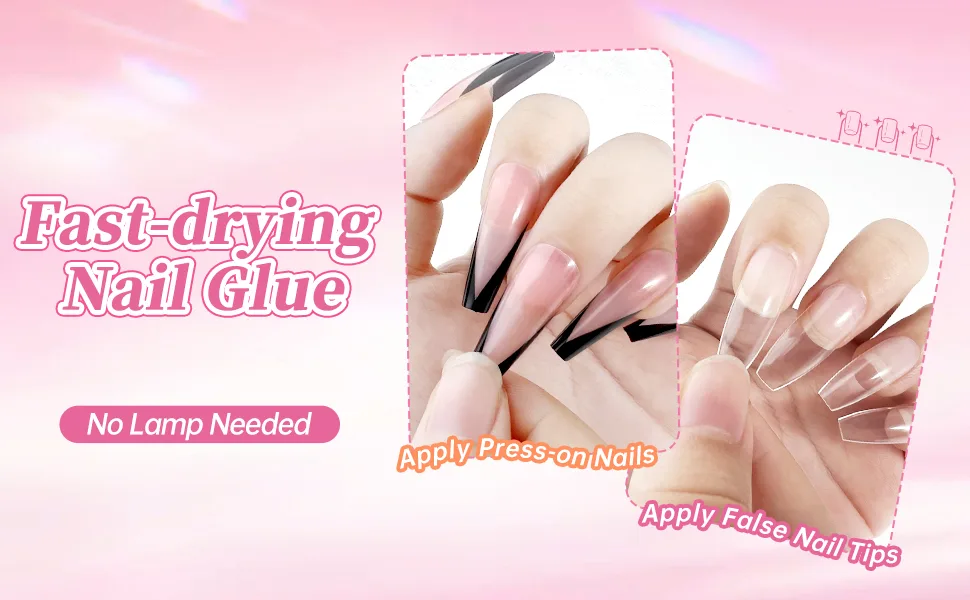 Beauty7 Solide Nail Glue 5g Extra Strong False Nail Glue For Acrylic Tips Nail Glue For Stick On Nails Acrylic Nail Glue - solide glue 5g nail art