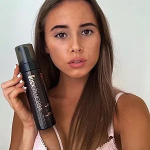 MineTan Absolute x20 Self Tan Foam - Ultra Dark Sunless Tanning Mousse with x20 Quad Bronzers 1 Hour Express Tan 6.7 fl oz - x20 2