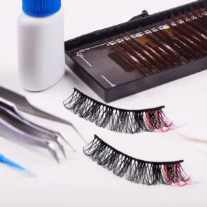 14 Pairs false lashes lash clusters cluster lashes colored lash extensions false lash extensions curl lash clusters individual lashes fake lashes eyelash Imitation extend - product information 4
