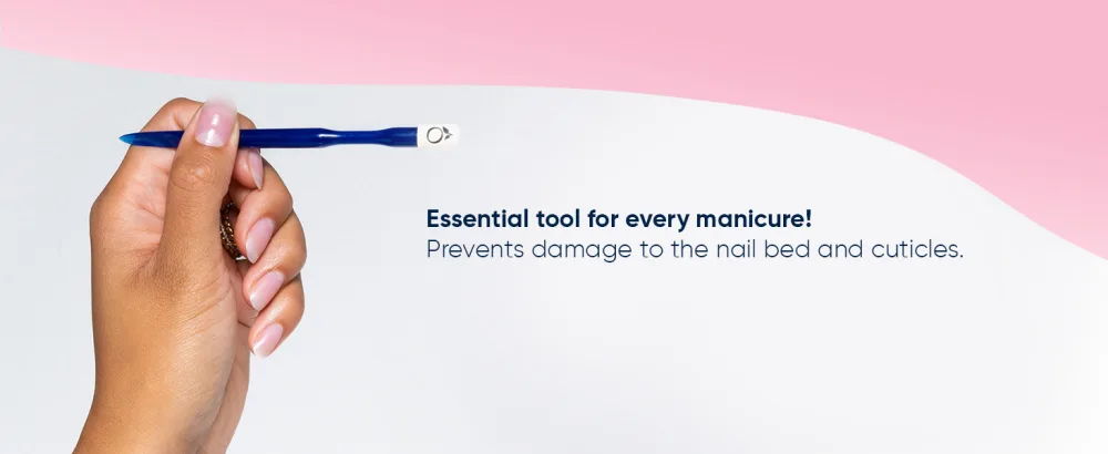 Herome - Cuticle Pusher | Double-Ended Nail Tool Pushes Cuticles And Cleans Nails Hoof Stick For Nails Must-Have Manicure Accessories Stimulates Nail Growth - CUTICLE PUSHER